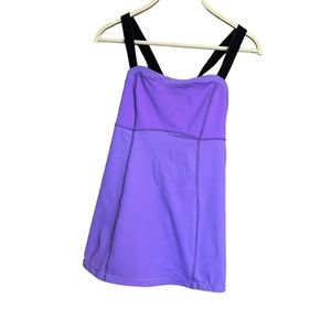 Lululemon Run Catch Me Womens Purple Tank Top Size 6
